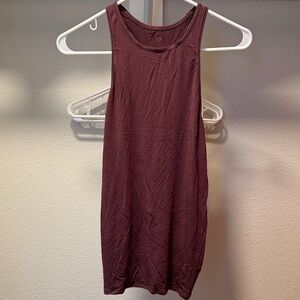 Lululemon high Neck, Ruched Back Yoga Tank